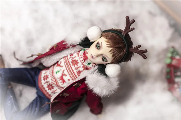 BJD SD куклы блайз набор узоров одежды DIY kit содержит аксессуары из тканей и руководство по шитью специально для Рождества