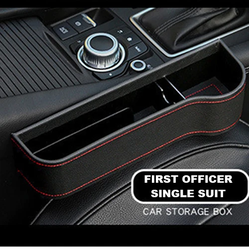 Коробка для хранения сидений Vip водителя - Цвет: Co-pilot black