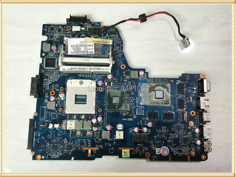 LA-6062P REV: 2 0 для Toshiba Satellite A660 A665 Материнская плата ноутбука NWQAA K000104400 HM55 DDR3 GT330M