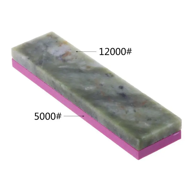 5000/12000# Double Side Knife Amolar Sharpening Pedra Tool Stone Honing Grindstone Whetstone Sharpener Polish Kitchen | Дом и сад