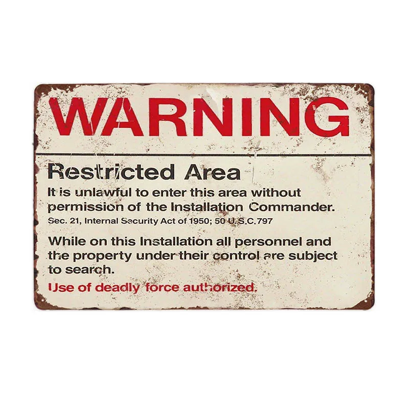Светло-зеленый Предупреждение Area 51-металлическая жестяная вывеска НЛО Винтаж стенные бляшки Искусство Плакат Украшение картина домашний декор 20x30 см - Цвет: Светло-зеленый