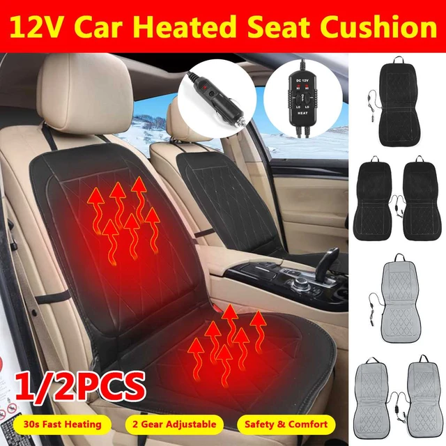 Universal 12V Autos Sitz Abdeckung Heizung Auto Sitz Beheizt Kissen Warmer  Winter Thermische Sitzkissen Pad Auto Zubehör - AliExpress