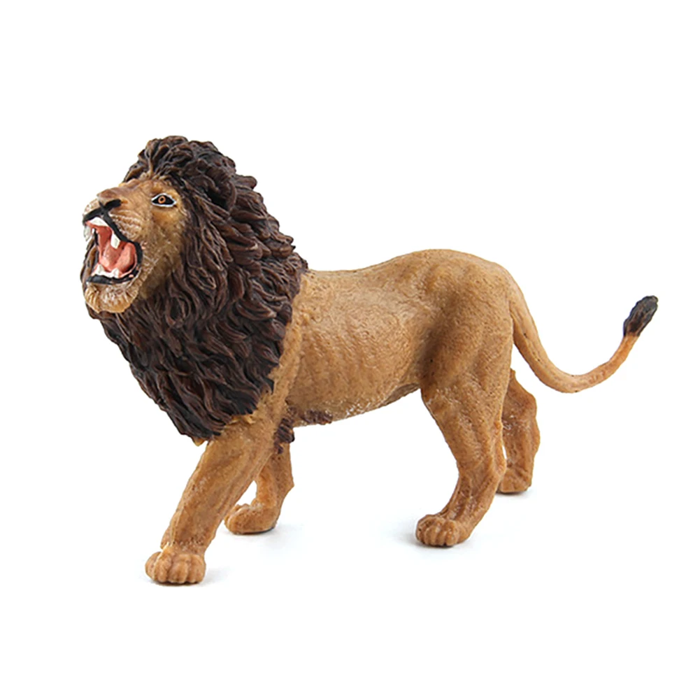 Моделирование Львов животных действие фугурин модель домашний декор Развивающие детские игрушки