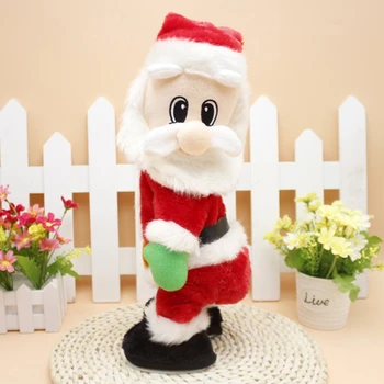 

Twisted Wiggle Hip Twerking Christmas Santa Singing Electric Toy