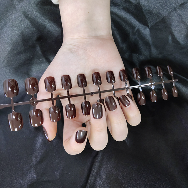 False Nails Press On Nails Top Forms for Nails Coffin Nail Tips Nails Fake Manicure Reusable False Nails Not With Glue