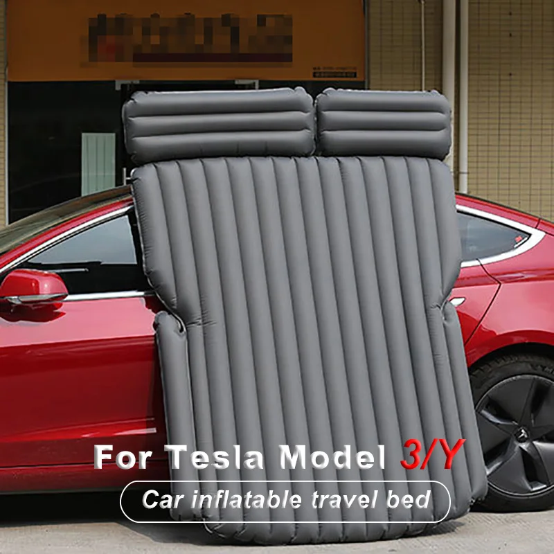 NEUE Auto Luft Matratze Aufblasbare Bett Für Tesla Modell Y 3 Camping Reise  Wandern Reise Tragbare Stamm Dicke Matratze Mit luft Pumpe - AliExpress