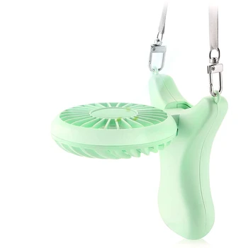

Necklace Fan 90° Rotating Free Adjustment, Portable USB Personal Fan 3 Setting, Handheld Fan for Outdoor Event, Travel