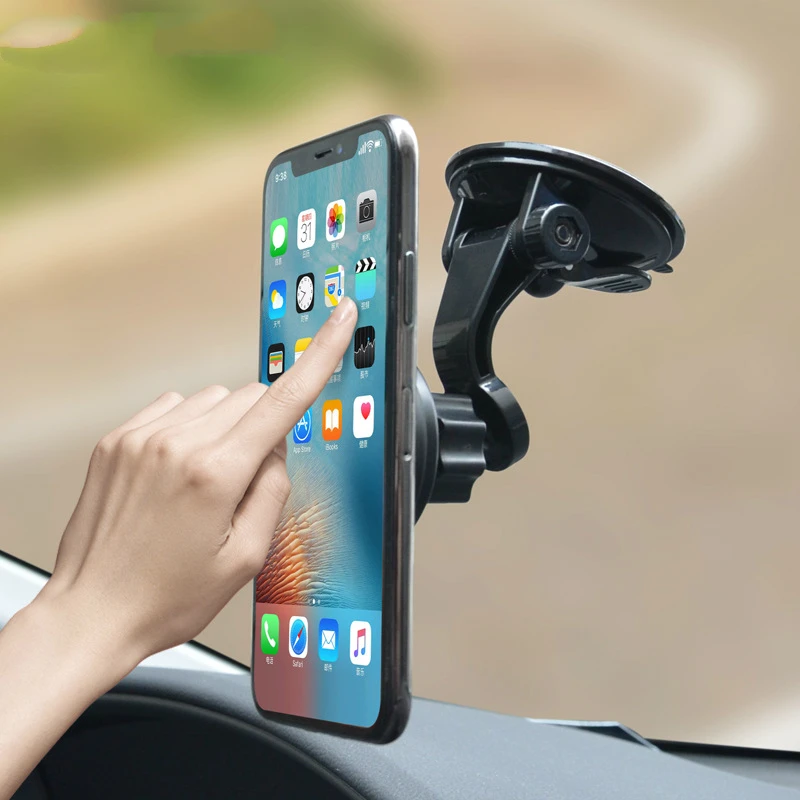 

Car Magnetic Phone Holder Mount Stand for Iphone 8 7Plus Xiaomi Support GPS Cell Smartphone Holder 360 Suction Cup Universal