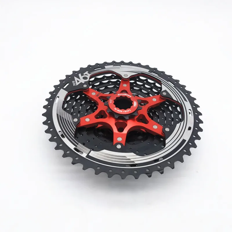 Sunracing CSMX8 велосипедная обгонная муфта 11 скоростей mtb freewheel горный велосипед кассета части велосипеда 11-46T - Цвет: 46T black