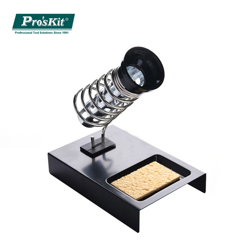 

Pro'sKit SN-002 Soldering Stand Heavy Duty Metal Base with Cleaning Sponge