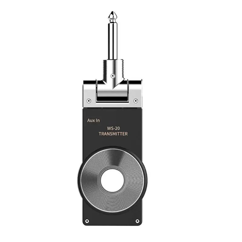 Rowin WS-20 2.4G Wireless Guitar System Rechargeable Lithium Battery Transmitter Receiver 30 Meters Transmission Range 3 colors