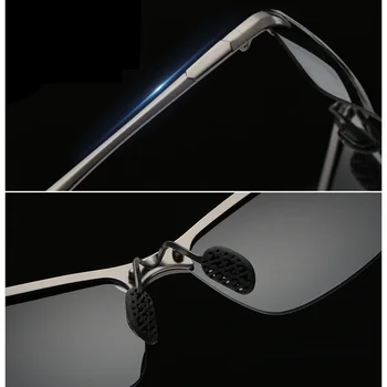 Photochromic Sunglasses Men Polarized Driving Chameleon Glasses Male Change Color Sun Glasses Day Night Vision Driver's Eyewear - Image 4