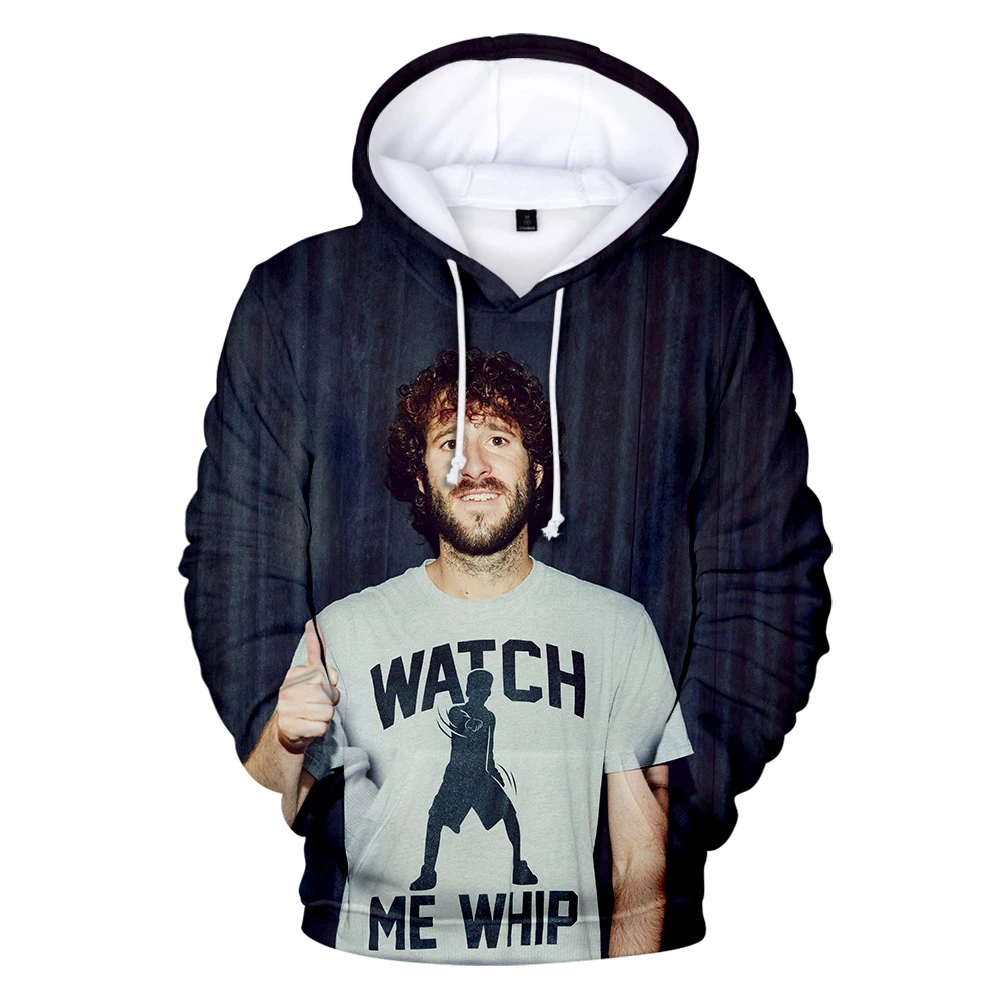 Худи US Rapper Lil Dicky 3D для мужчин и женщин Aikooki Горячая Осенняя мода красивый крутой