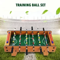 Mini Tabletop Foosball Game Set Table Portable Soccer Board Game Sets Mini Score Keeper For Adults Kids Toy 1