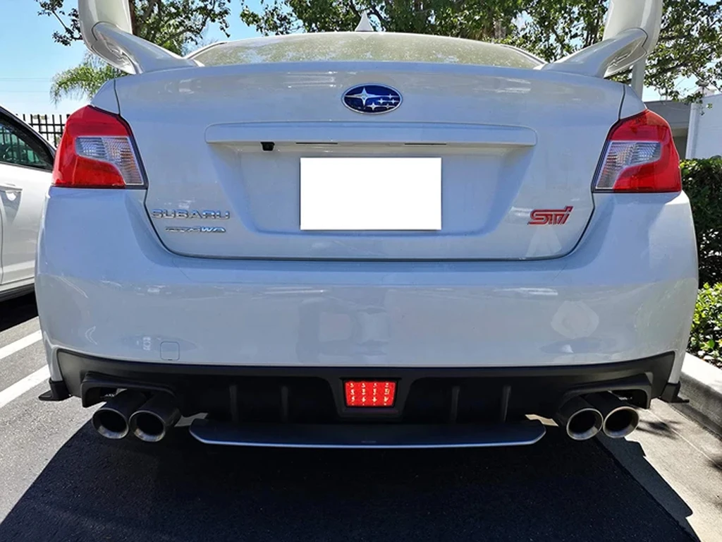 Дымчатый объектив светодиодный задний противотуманный тормозной фонарь для Subaru WRX STI Impreza XV 2011