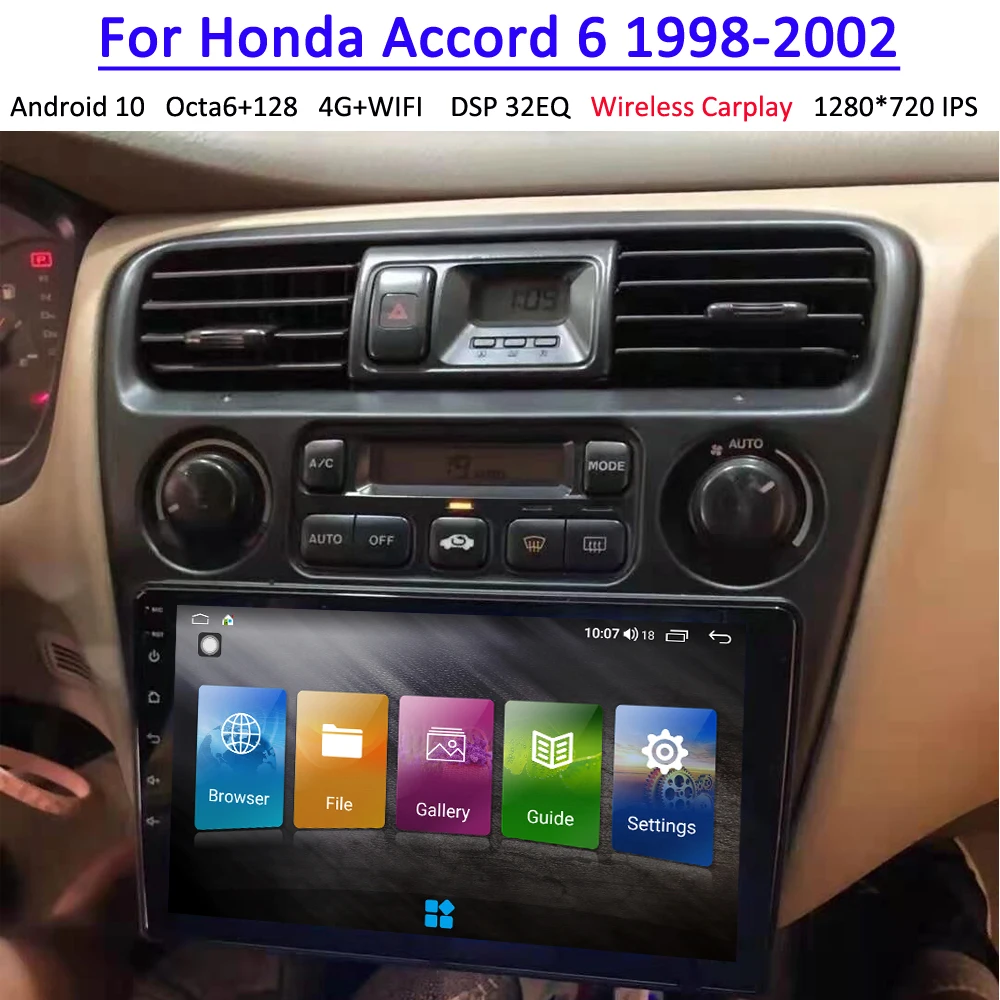 Android Car Dvd For Honda Accord 6 1998 