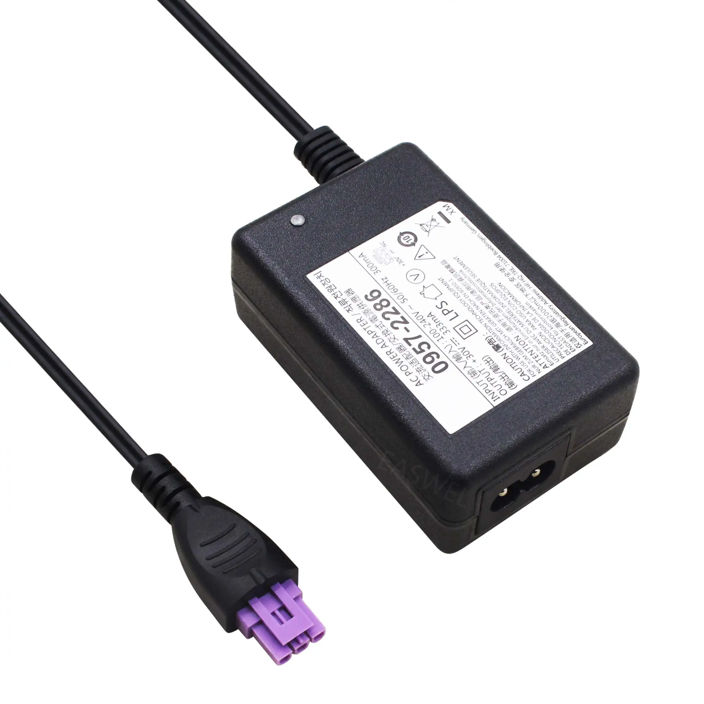 Cargador adaptador de cable de alimentación CA para impresora HP Deskjet  3051A 3052A 3054 3055A|Adaptadores AC/DC| - AliExpress