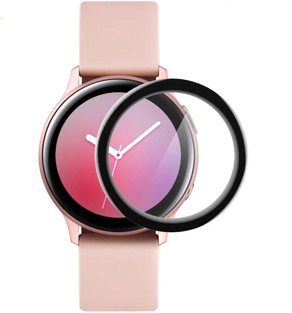 40 мм 44 Защитная пленка для экрана Samsung Galaxy Watch Active 2 водонепроницаемая 3d с полным