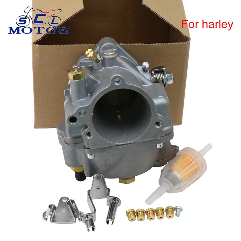 Sclmotos Motorcycle Carburetor Super E Carburetor Bracket Jet Kit For