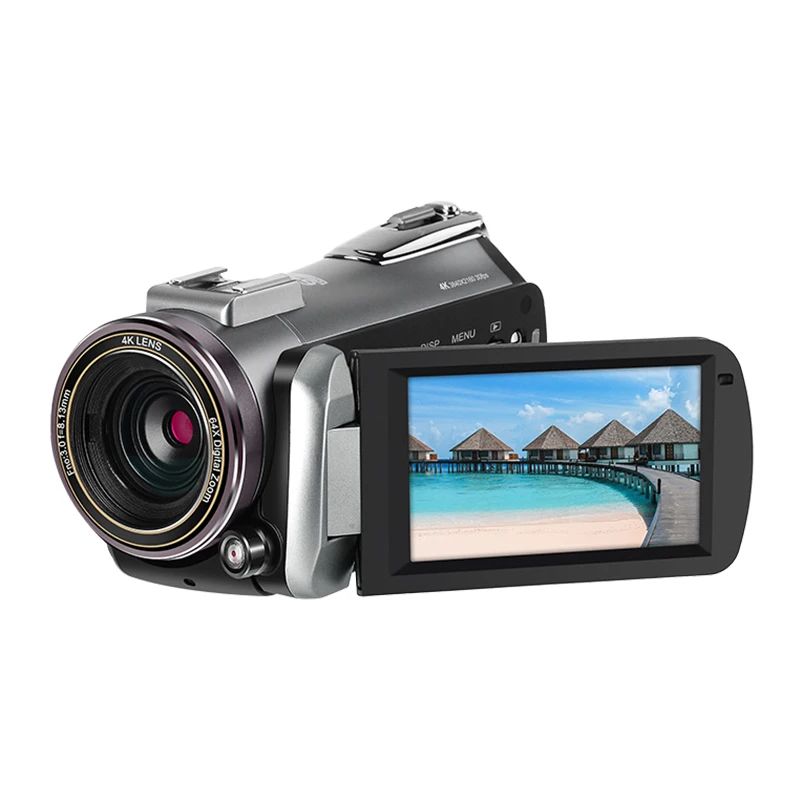  Digital Professional Video Camera Real 4K Wifi 64X Digital Zoom 30FPS Night Vision Camcorder ORDRO 