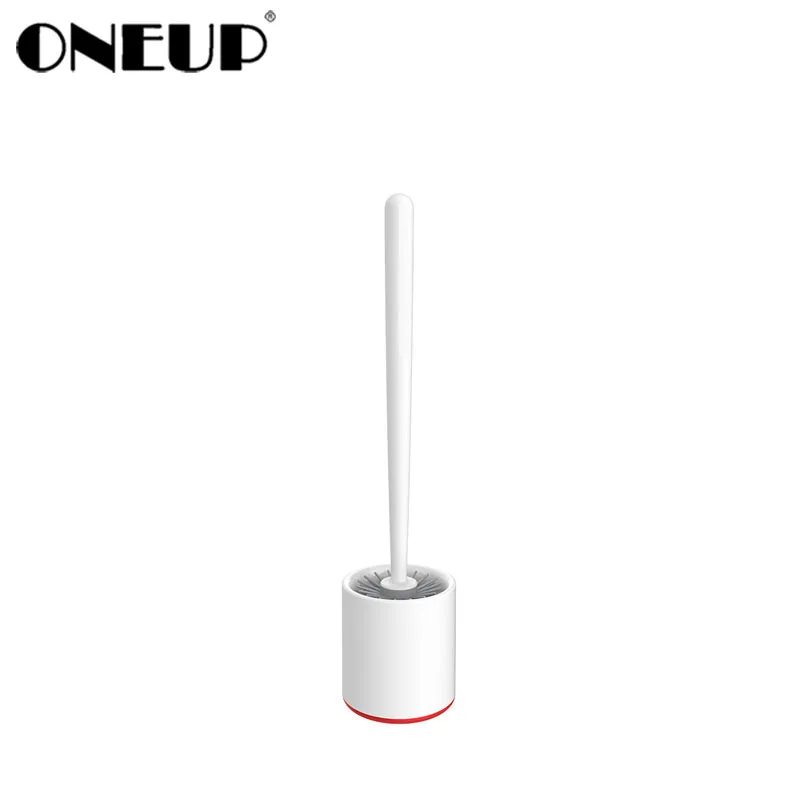 ONEUP щетка для унитаза, резиновая головка, держатель, щетка для чистки, современный дизайн, настенная, домашняя, для мытья пола, аксессуары для ванной комнаты