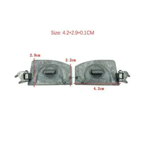 

2 шт. металлические передние люки для Mato M10 RC 1/16 Танк Разрушитель Diy Модель MT226 TH16087