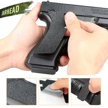 Нескользящая резиновая текстурированная перчатка с лентой для Glock 17 19 20 21 22 25 26 27 33 43 кобура 9 мм Пистолет Аксессуары для журналов