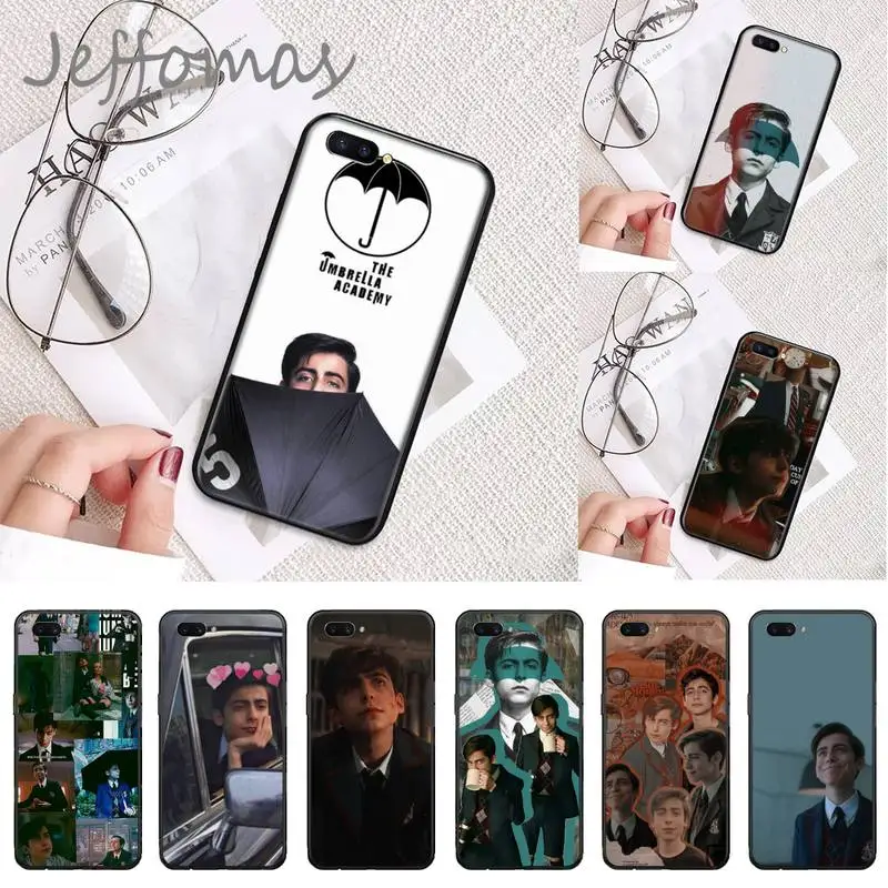 Амбрелла Aidan Gallagher Number Five чехол для телефона OPPO F 1S 7 9 K1 A77 F3 RENO F11 A5 A9 2020 A73S R15 REALME PRO |