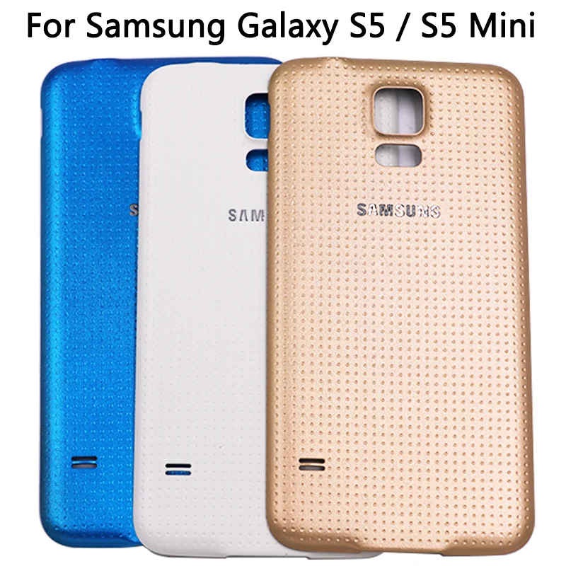 

For Samsung Galaxy S5 i9600 G900F G900H Battery Cover For S5 mini G800 G800F Back Cover Rear Plastic Housing Cover