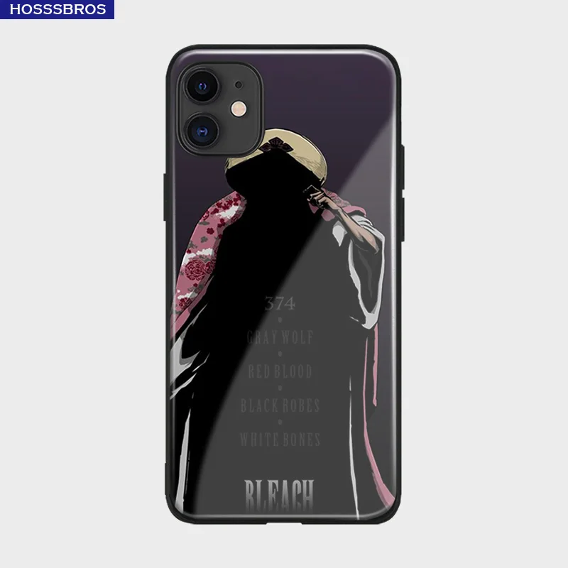 Мягкий силиконовый стеклянный чехол Shunsui Kyoraku для iPhone 6 6s 7 8 Plus X XR XS 11 Pro max|Бамперы| |