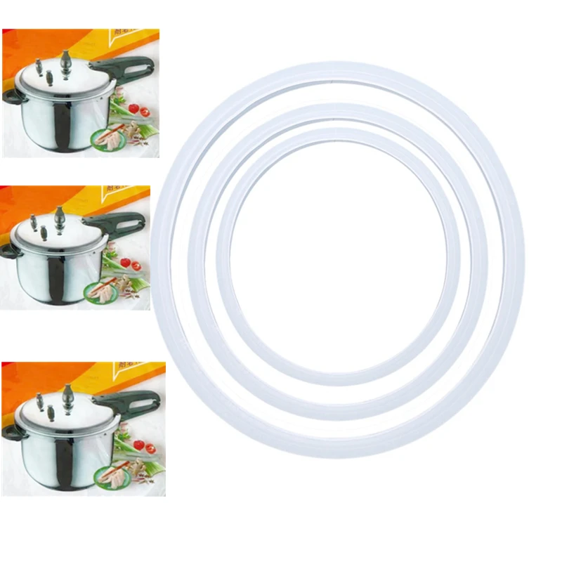 18/20/22cm Silicone Sealing Ring Rubber Pressure Cooker Gaskets Replacement Electric Kitchen Pressure Cooker Gasket Parts silicone sealing ring pressure cooker parts