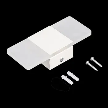 

LED Wall Lamp Light Bed-lighting Personal Ultra-thin Acrylic Aluminum Material Wall Pathway Lamp with Rectangle Shape