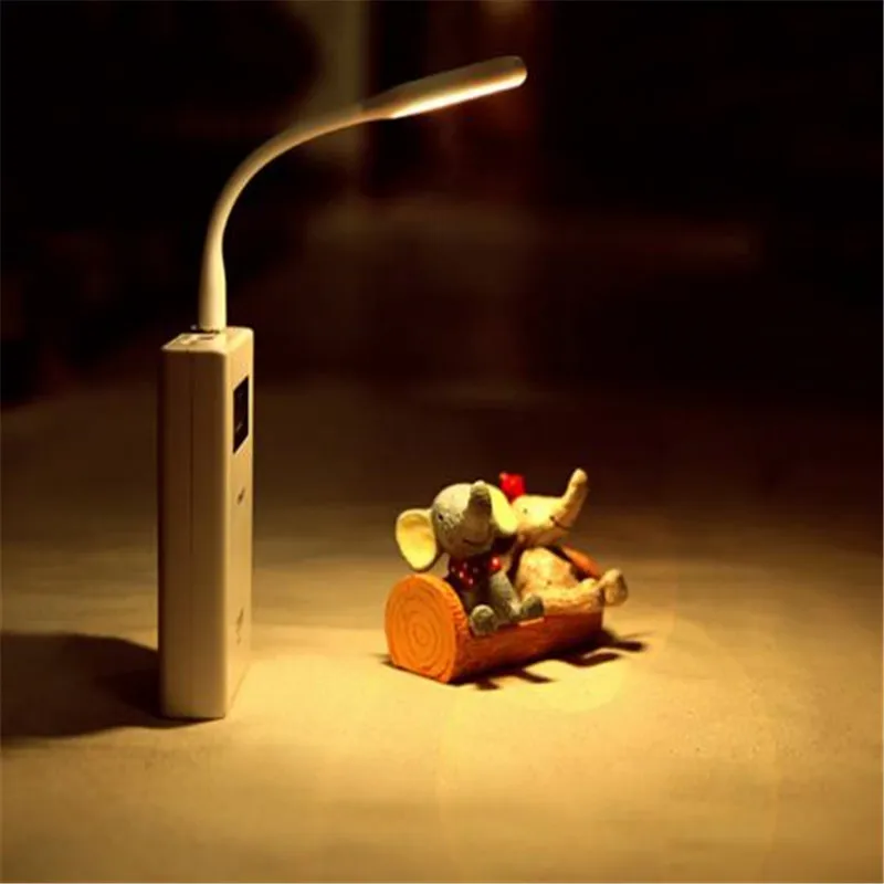 Mini Flexible USB Led Creative USB Fan Flexible Portable Mini Fan and LED Light Lamp For 5