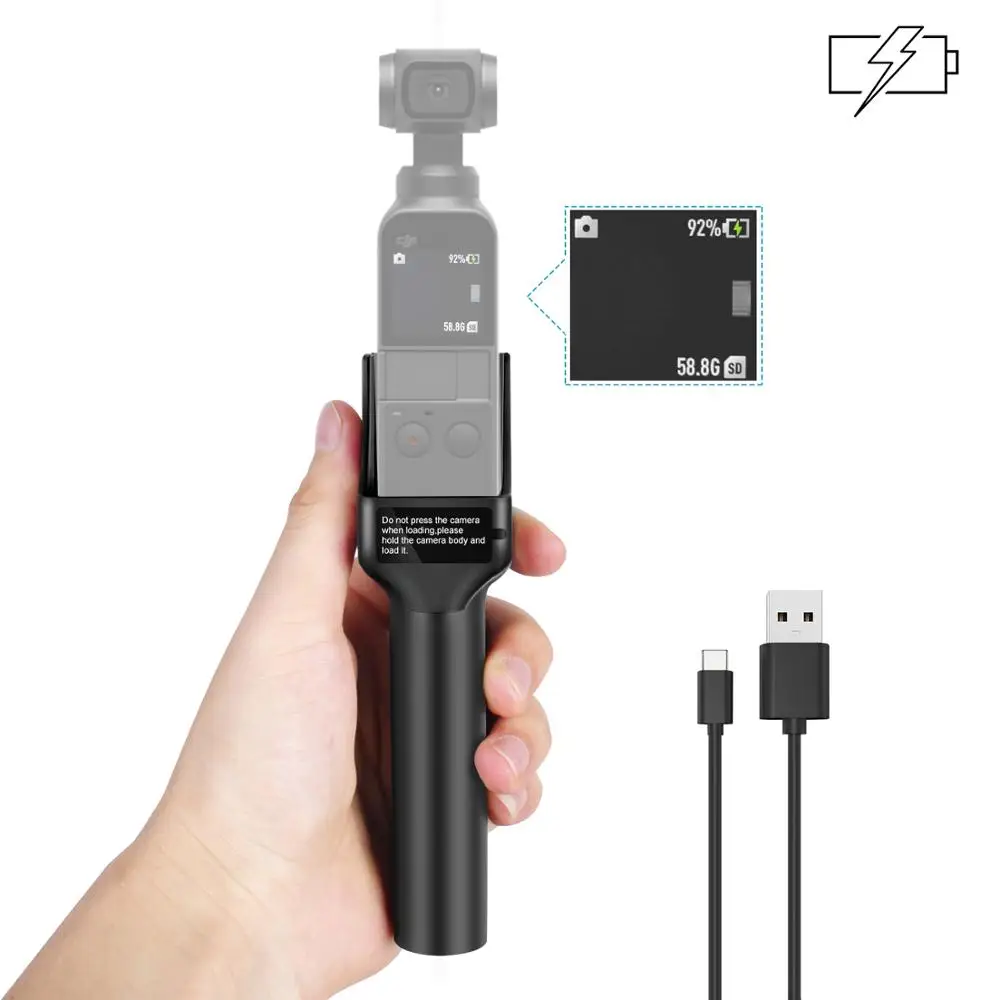 Neewer Карманный зарядный чехол для DJI OSMO Карманная камера 6700 мАч Быстрая зарядка