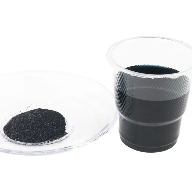 20 G Fekete Színű Szövet Festék Pigment Festékfesték Ruházat Textilfesték Felújítás Pamut Nylon Farmer Akrilfesték - Image 2