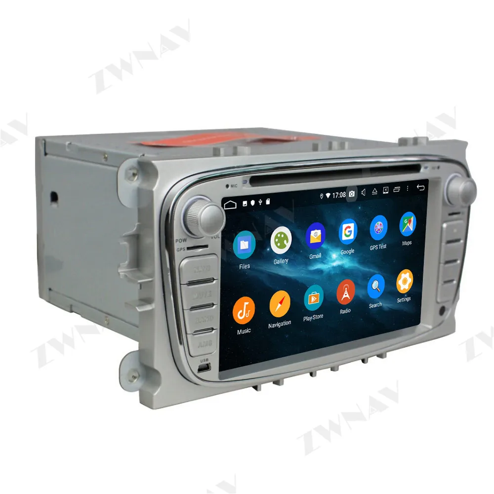 

Android 10 IPS Screen For Ford Mondeo Screen Car Multimedia Player Navigation Audio Radio Stereo Head Unit Gps 2din SILVER