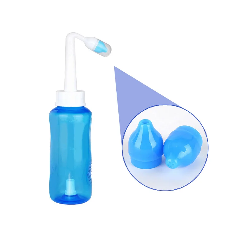 Система полоскания носа, бутылка для промывания носа, емкость 300 мл, очиститель носа, ирригатор, облегчающая аллергию, краску, нети, горшок для мытья - Цвет: 300ml