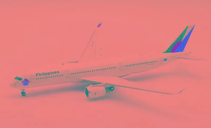 Inflight филиппинские авиалинии AIRBUS A350-900 RP-C3507 1/200 литье под давлением модель самолета