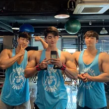 Спортивные майки, мужские эластичные хлопковые майки с круглым вырезом, мужские майки без рукавов, мужские майки для фитнеса