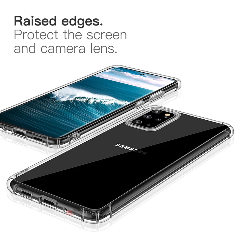 Air Cushion Shockproof Silicone TPU Phone Case