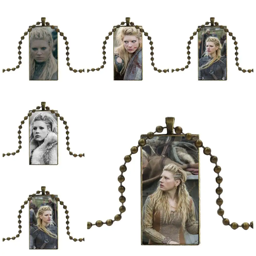 Подарки для девочек ТВ Викинги Lagertha бронзовый цвет стеклянный кабошон с