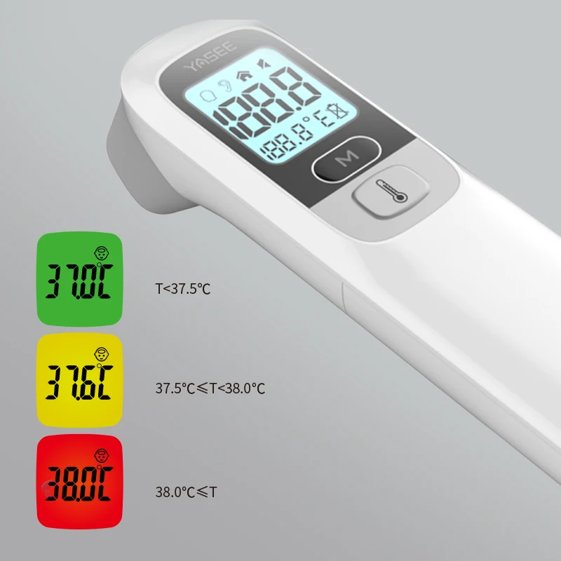 

Forehead Thermometer, Forehead Gun,Non-Contact Infrared Thermometer, Digital Ear Thermometer for Babies and Adults Yasee