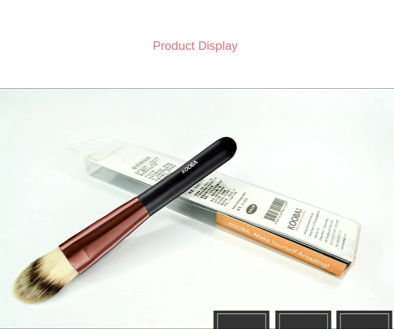 Fundação Blush Escova Rosto Compõem Profissional Ferramenta Cosmética Corretivo pó 1pc 8 Beleza e saúde