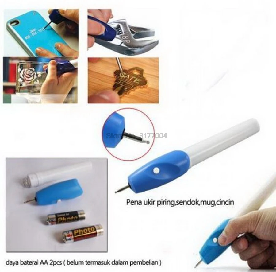 Handheld Engraving Etching Hobby Craft Pen Rotary Tool for Glass Metal Wood New