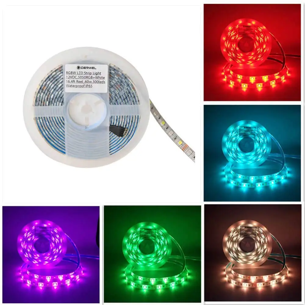 Умный набор светодиодных лент RGBW контроллер ZIGBEE LED диммер постоянного тока 12 В