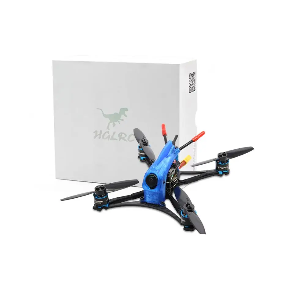 HGLRC Petrel132 4S FPV гоночный Дрон BNF F411 управление полетом 13A 4in1 ESC 1106 3800 кв