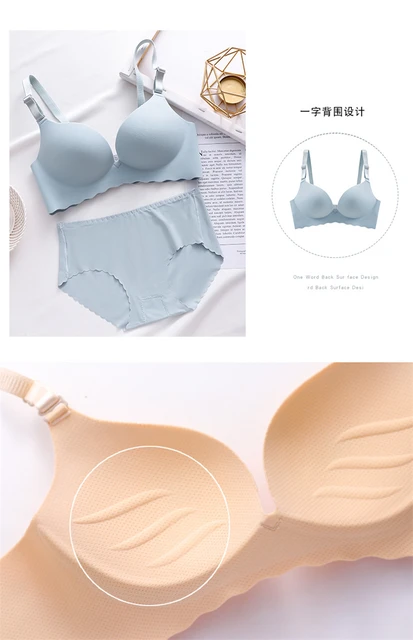 One-Piece Bra Corset Wireless Sexy Underwear Candy Color Gather Push Up  Lingerie Seamless Breathable Bralette Soutien Gorge