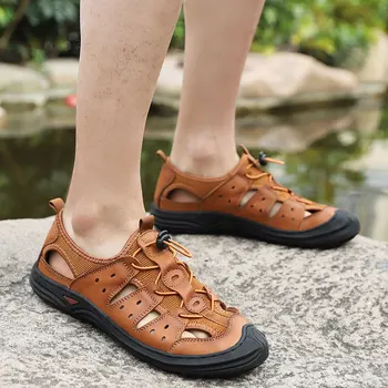 

men Fashion Summer sandals Breathable Beach Sandals Casual Comfort Men Beach Outdoor Shoes Flip Flops Slippers Sandalias Hombre