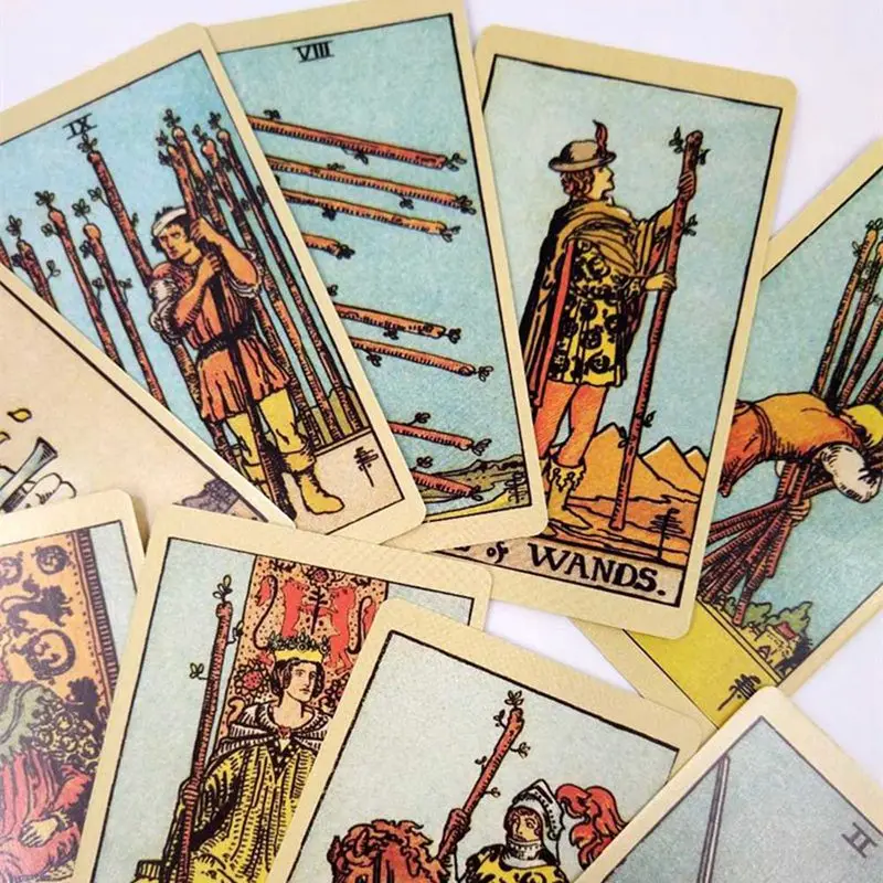 Полный английский лучистый Райдер Wait Tarot Card Smith Tarot колода семейная настольная игра игральные карты подарок