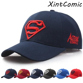

Embroidery S Letter Superman Cap Casual Baseball Caps For Men Hats Women Snapback Caps For Adult Sun Hat